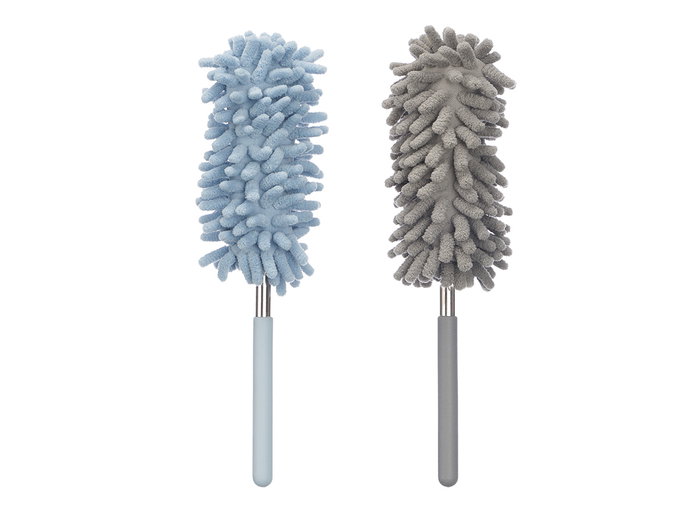 Arte Regal Plumero Recambio de Microfibra Extensible, Surtido Azul y Gris, Dimensiones 30 x 7 x 7 cm (Set de 24)