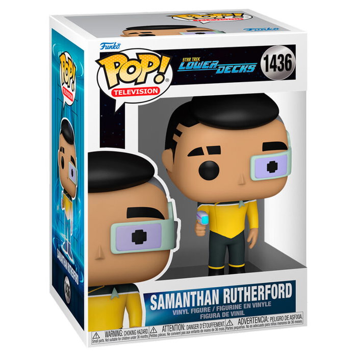 Funko Pop! Star Trek: Lower Decks - Samanthan, Figura de Vinilo nº 75845 Funko Pop! Star Trek: Lower Decks - Samanthan, Figura de Vinilo nº 75845