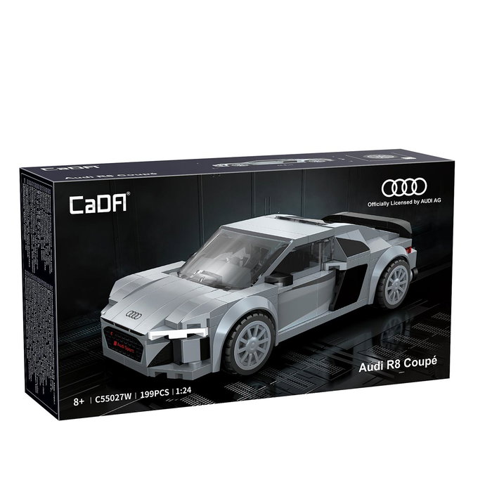 Cada Audi R8 Coupe 1:24 199 Pzas C55027W Maqueta Construcción