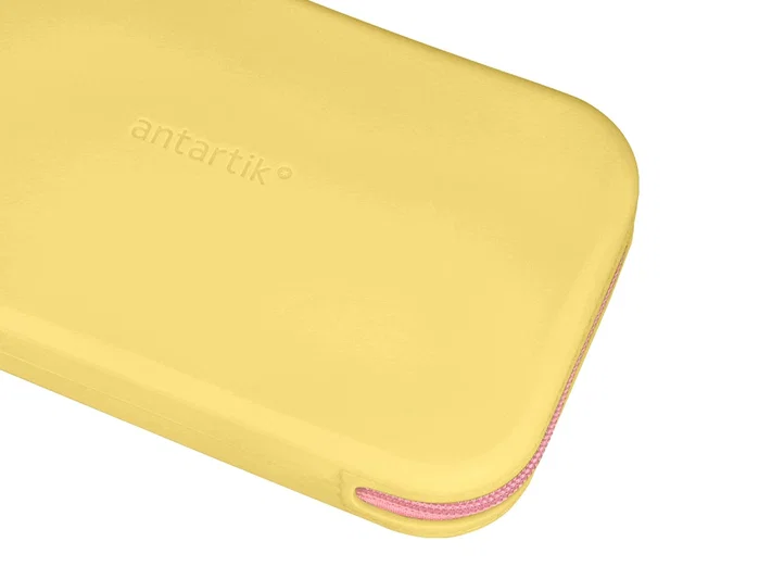 Antartik Estuche portatodo Tropical Dive silicona soft amarillo