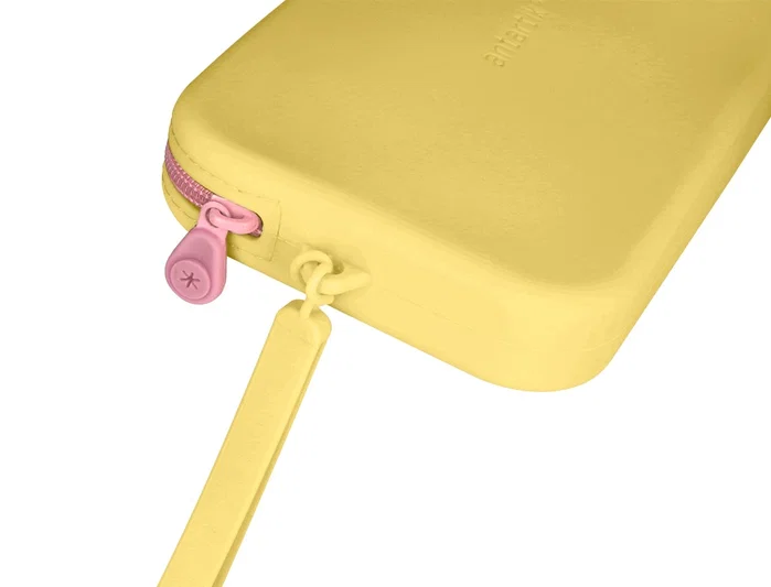 Antartik Estuche portatodo Tropical Dive silicona soft amarillo
