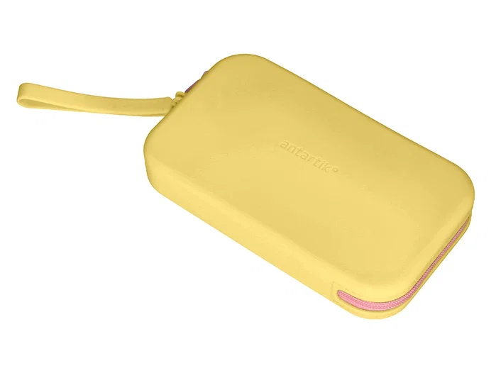 Antartik Estuche portatodo Tropical Dive silicona soft amarillo