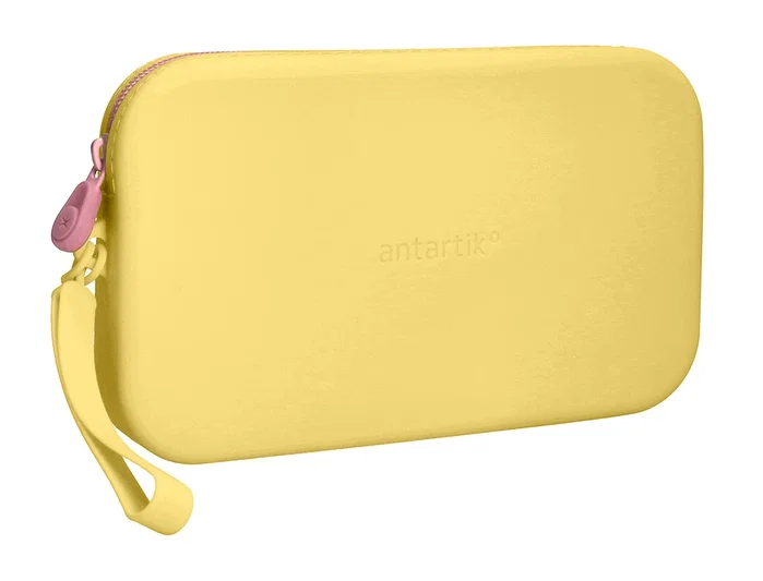 Antartik Estuche portatodo Tropical Dive silicona soft amarillo