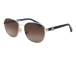 Kate Spade RAGLAN-G-S-06J Gafas de sol Doradas con Cristal Marrón