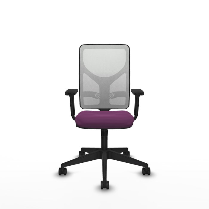 PIQUERAS Y CRESPO Silla de oficina Motilla con mecanismo Sincro, Morado y Blanco PIQUERAS Y CRESPO Silla de oficina Motilla con mecanismo Sincro, Morado y Blanco