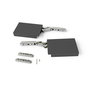 Emuca Compás para puertas elevables Altius Lift, Fuerza 1100-2900 (medium=M), Acero y plástico, Gris antracita