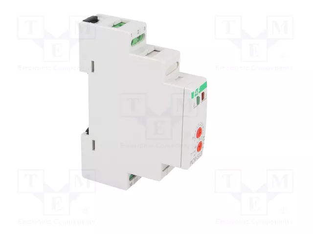 F&F Relé de tiempo analógico SPDT 10A 230VAC para raíl DIN F&F Relé de tiempo analógico SPDT 10A 230VAC para raíl DIN