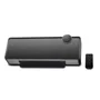 Warm Tech Calefactor eléctrico de pared cerámico 2000W Negro