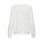Sudadera sin Capucha Mujer Only Onlkimmie Blanco