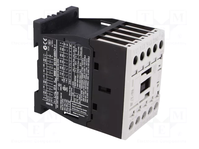 Eaton DILM7-10 Protector de motor 24VDC 3p+1S 3kW 400V AC3 DC Eaton DILM7-10 Protector de motor 24VDC 3p+1S 3kW 400V AC3 DC