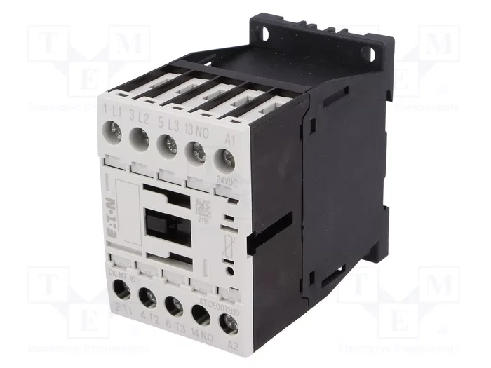 Eaton DILM7-10 Protector de motor 24VDC 3p+1S 3kW 400V AC3 DC Eaton DILM7-10 Protector de motor 24VDC 3p+1S 3kW 400V AC3 DC