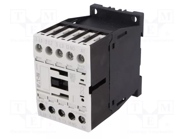 Eaton DILM7-10 Protector de motor 24VDC 3p+1S 3kW 400V AC3 DC Eaton DILM7-10 Protector de motor 24VDC 3p+1S 3kW 400V AC3 DC