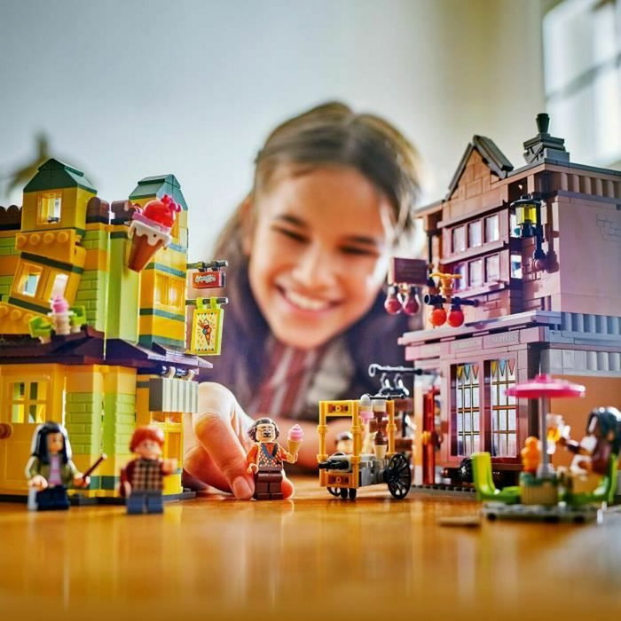 LEGO Harry Potter 76452 Tienda de accesorios de Quidditch y Heladería de Florian Fortescue