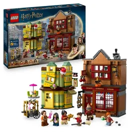 Lego Harry Potter 76452 Tienda de Accesorios de Quidditch y Heladería - Juego para Niños de 8 Años