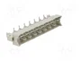 HARTING DIN 41612 Conector de 15 pines, 15A, 90° Angulado