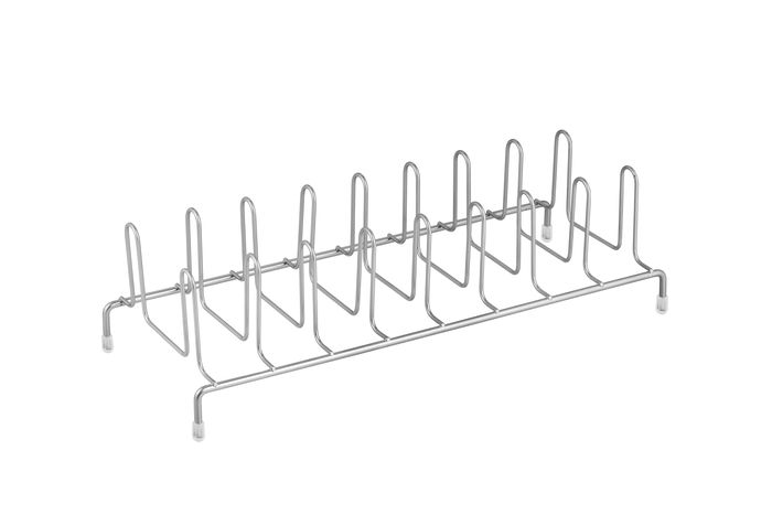 Confortime Organizador Tapas Cocina Grey 33.8 x 13.9 x 9.6 cm (12 Unidades)