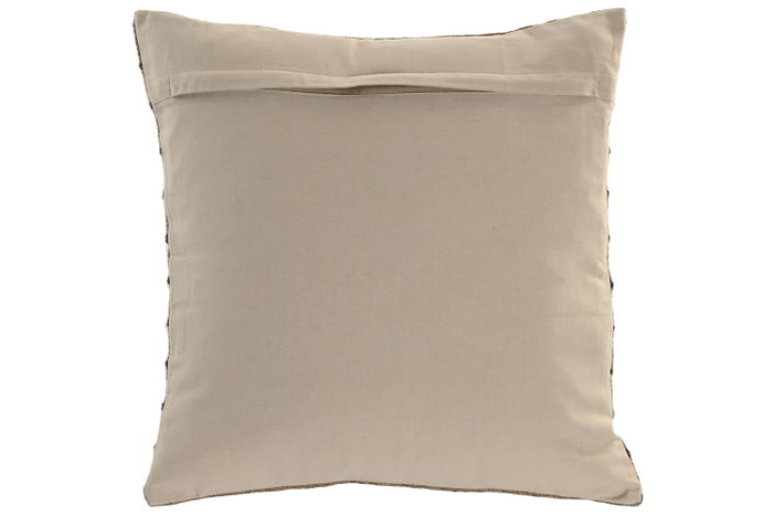 DKD Home Decor Cojín Algodón Velvet Natural 45x45 cm
