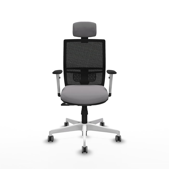 PIQUERAS Y CRESPO Silla de oficina Yunquera Gris con mecanismo Sincro PIQUERAS Y CRESPO Silla de oficina Yunquera Gris con mecanismo Sincro