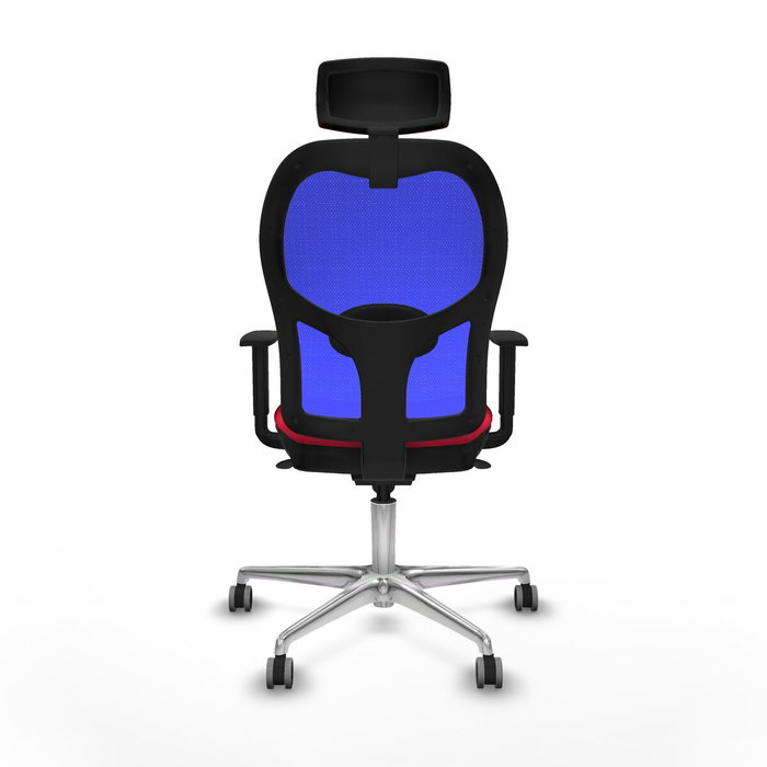 PIQUERAS Y CRESPO Silla de oficina Jorquera Roja y Azul PIQUERAS Y CRESPO Silla de oficina Jorquera Roja y Azul