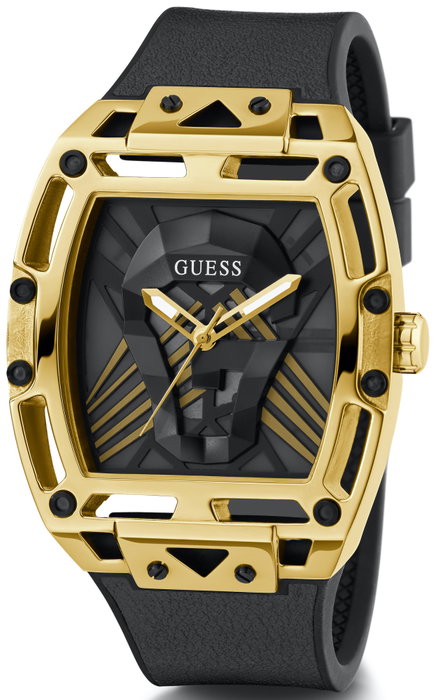 Guess GW0500G1 Reloj de Hombre con Caja Dorada y Correa Negra Guess GW0500G1 Reloj de Hombre con Caja Dorada y Correa Negra
