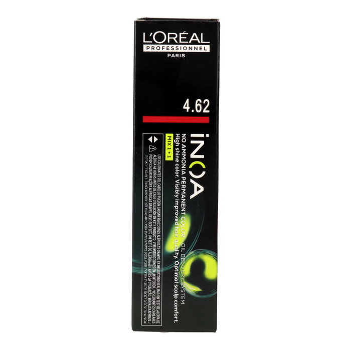 L'Oréal Professionnel Paris INOA 4.62 Castaño Rojizo Irisado 60 g