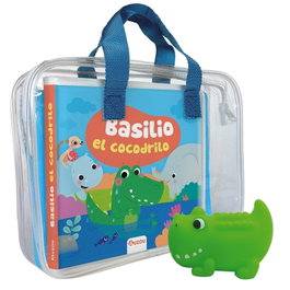 AUZOU EDITIONS Libro de baño. Basilio el cocodrilo