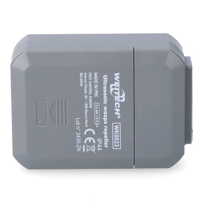 Weitech Repelente Ultrasónico de Avispas para Interior y Exterior, 15 m², IP44 Weitech Repelente Ultrasónico de Avispas para Interior y Exterior, 15 m², IP44