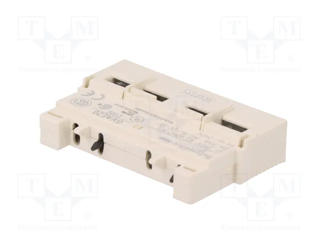 SCHNEIDER ELECTRIC GVAE20 Contactos auxiliares NO x2 SCHNEIDER ELECTRIC GVAE20 Contactos auxiliares NO x2