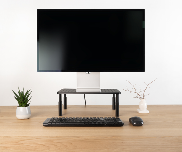 TOOQ Soporte Elevador TQMR081 para Monitor o Portátil Negro