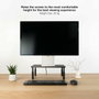 TOOQ Soporte Elevador TQMR081 para Monitor o Portátil Negro