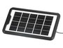 Argon Placa Solar Portátil Panel Monocristalino de 3.5W USB con Cable, Negro, Dimensiones: 27 x 15.5 x 2 cm (Set de 12)