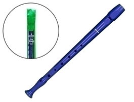Flautas Hohner Plastico Lisa 9508 Color Azul
