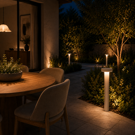 Ideal Lux Lámpara de Suelo TESLA G9 4 Luces