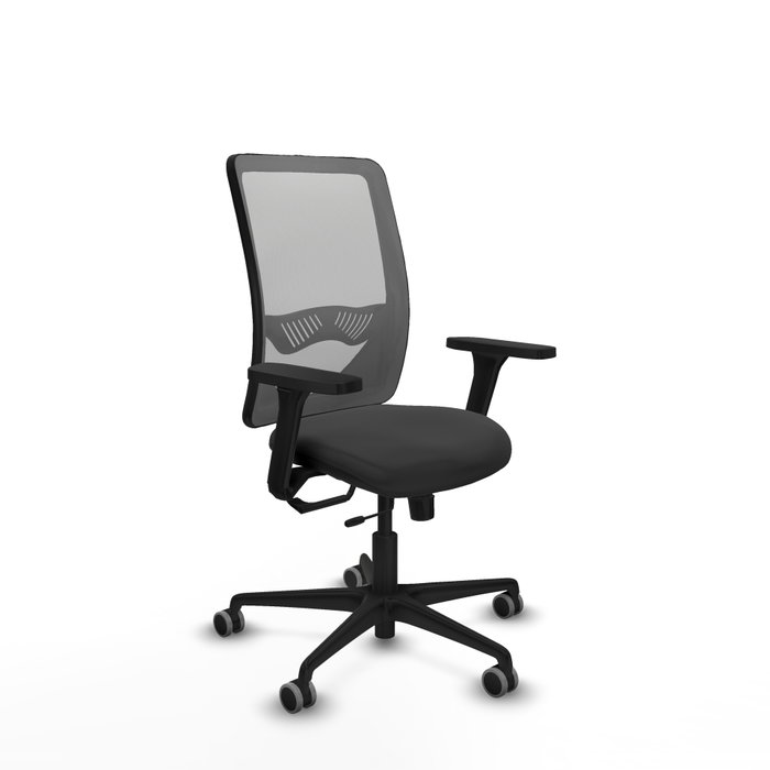 PIQUERAS Y CRESPO Silla de oficina Zulema con mecanismo Sincro/Traslack Gris PIQUERAS Y CRESPO Silla de oficina Zulema con mecanismo Sincro/Traslack Gris