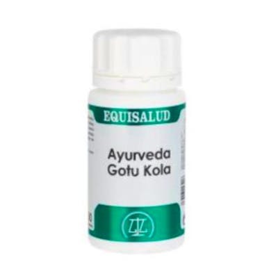 EQUISALUD Holofit Ayurveda Gotu Kola 50Cap - Complemento alimenticio cicatrizante, calmante, apto vegetarianos y diabéticos EQUISALUD Holofit Ayurveda Gotu Kola 50Cap - Complemento alimenticio cicatrizante, calmante, apto vegetarianos y diabéticos