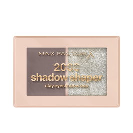 Max Factor 2000 Calorie Shadow Shaper Sombra de Ojos #040 Umber Spark 4 g - Paleta 2 en 1, Mate y Brillante