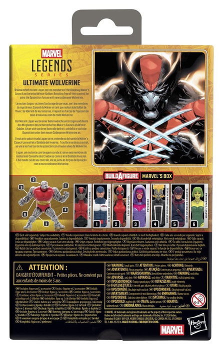 Hasbro Marvel Legends Figura Ultimate Wolverine 15 cm