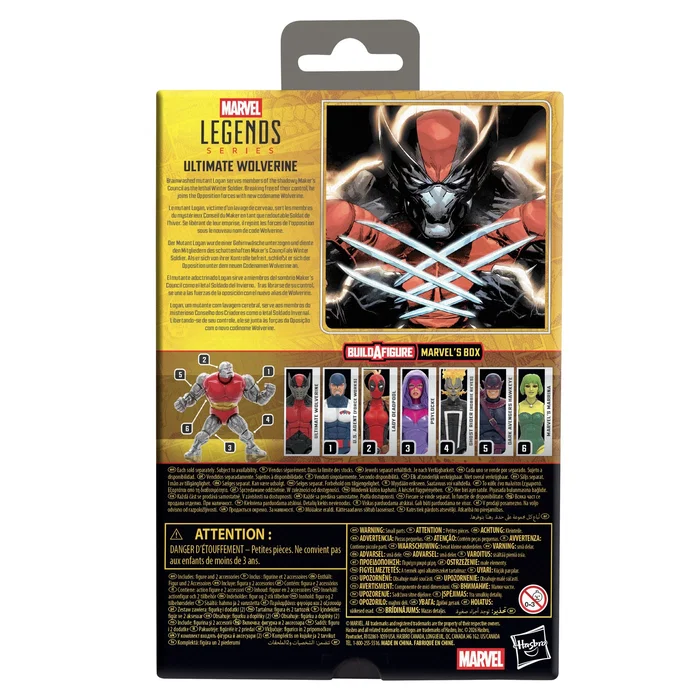 Hasbro Figura Ultimate Wolverine Marvel Legends 15 cm