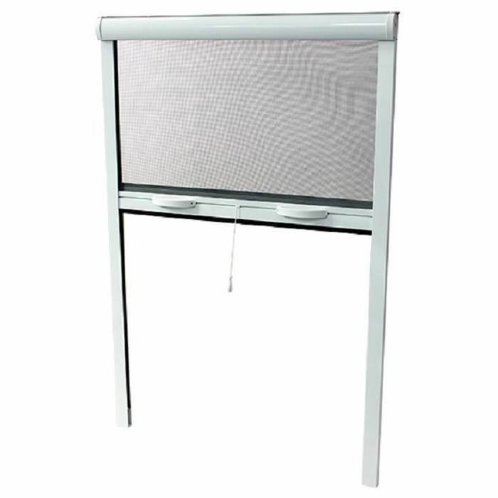 Stor Insect Red Mosquitera de Aluminio Lacado Blanco 125 x 145 cm