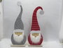 DKD Home Decor Figura Navidad Gnomo Gris Rojo MDF Fieltro 67.5 cm (4 Unidades)