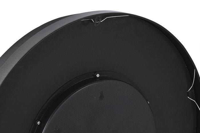 DKD Home Decor Reloj de Pared Loft Gris Oscuro Negro 8 x 55 x 54 cm