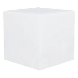 Lumisky Taburete Cubo Luminoso LED Inalámbrico CARRY C40, Multicolor Regulable con Mando a Distancia y Base de Inducción, 40 cm para Interior y Exterior