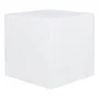 Lumisky Taburete Cubo Luminoso LED Inalámbrico CARRY C40, Multicolor Regulable con Mando a Distancia y Base de Inducción, 40 cm para Interior y Exterior