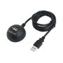 LogiLink CU0013B Estación de acoplamiento USB 2.0, 1,5 m, Negro