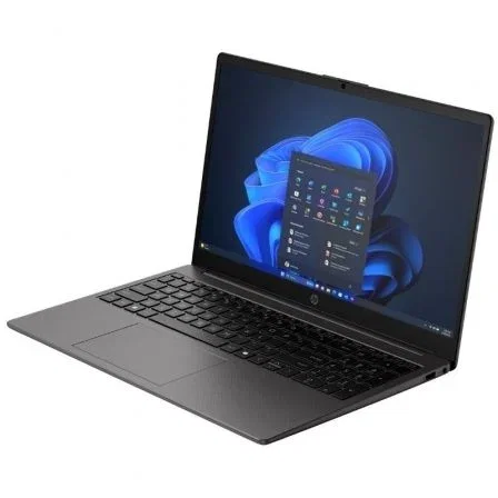 HP Portátil 250R G10 D31VCAT Intel Core 5-120U, 24GB RAM, 1TB SSD, Pantalla 15.6" FHD, Windows 11 Home - Plata Ceniza Oscura