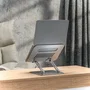 Aisens Soporte de Sobremesa XL 10-17 Ajustable para Portátil/Tablet, Plata
