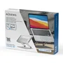 Aisens Soporte de Sobremesa XL 10-17 Ajustable para Portátil/Tablet, Plata