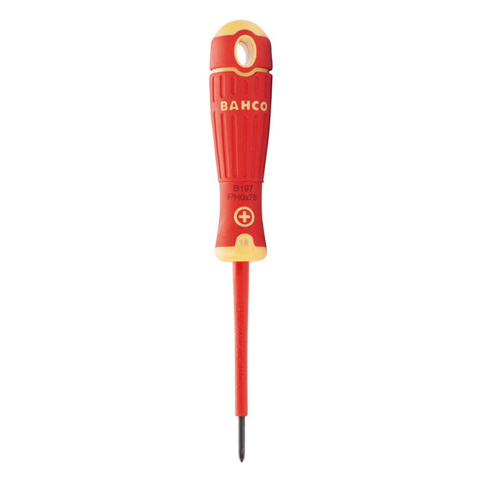 Bahco Destornillador Bahcofit Phillips aislado PH2 x 100 mm Bahco Destornillador Bahcofit Phillips aislado PH2 x 100 mm