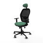 PIQUERAS Y CRESPO Silla de oficina Jorquera Verde esmeralda y Negro