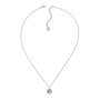 Adore Collar Shimmer Mini Metallic Pave Disc con Cristales Swarovski Gris 17cm